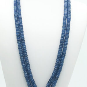 Cianite rondella liscia 8x4mm