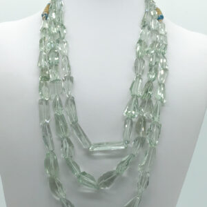 Prasiolite sassi fac step cut