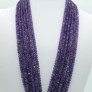 Ametista rondella fac 6mm