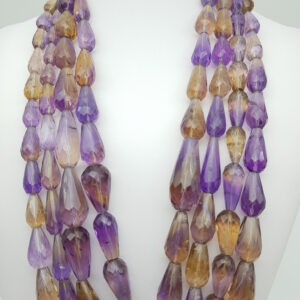 Ametrino collana gocce