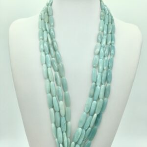 Amazzonite taglio ovale 24x8mm