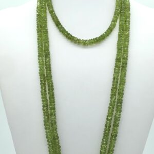 Peridoto rondella fac 8x4mm