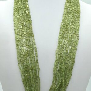 Peridoto taglio rettangolare cab 5x4mm