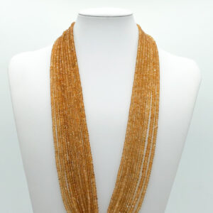 Citrino rondella fac 4-5mm