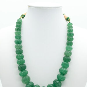 Avventurina taglio melone 9mm - 17mm