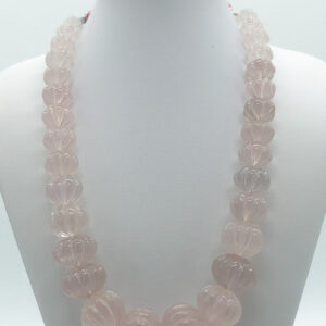 Quarzo rosa taglio melone 10mm - 25mm