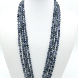 Iolite taglio tondo flat coin fac 6x3mm